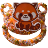 Tétine Panda Roux
